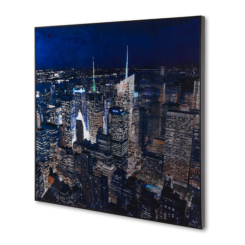 NYC Acrylic Painting - Ella and Ross Furniture