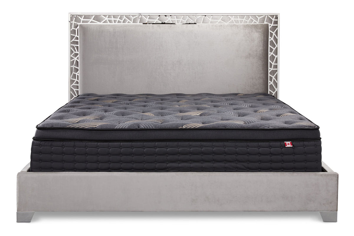 Bella 13.5 inch Euro Top Medium Soft Mattress - Ella and Ross Furniture