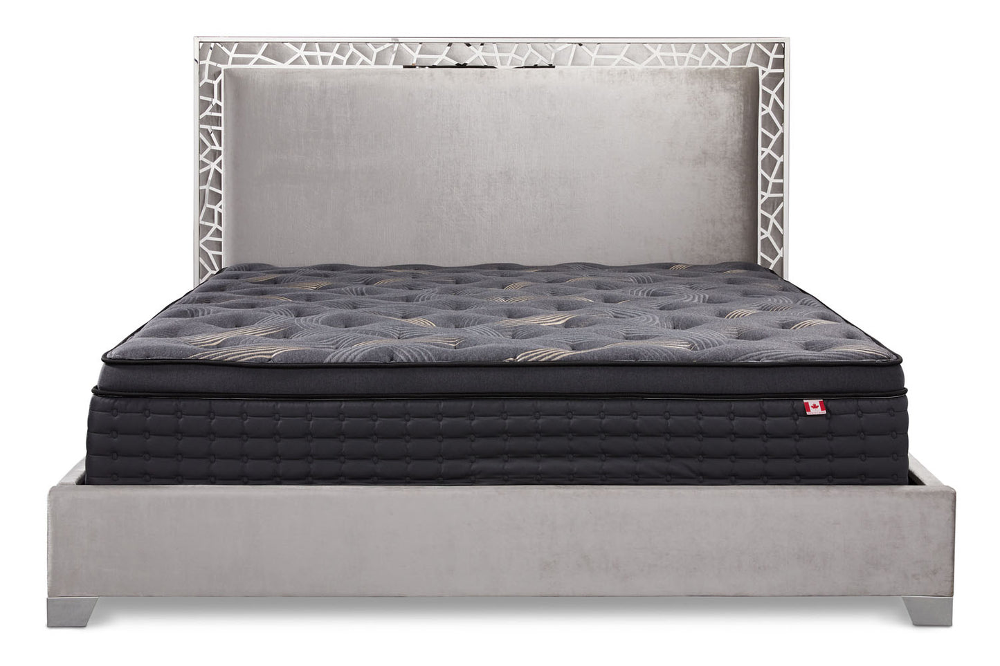 Bella 13.5 inch Euro Top Medium Soft Mattress - Ella and Ross Furniture