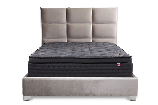Bella 13.5 inch Euro Top Medium Soft Mattress - Ella and Ross Furniture