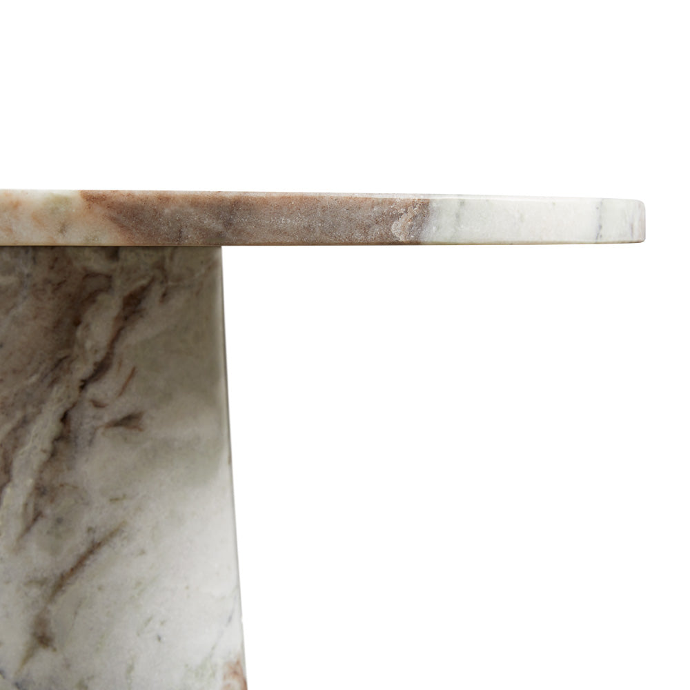 Amanda Marble End Coffee Table - Ella and Ross Furniture