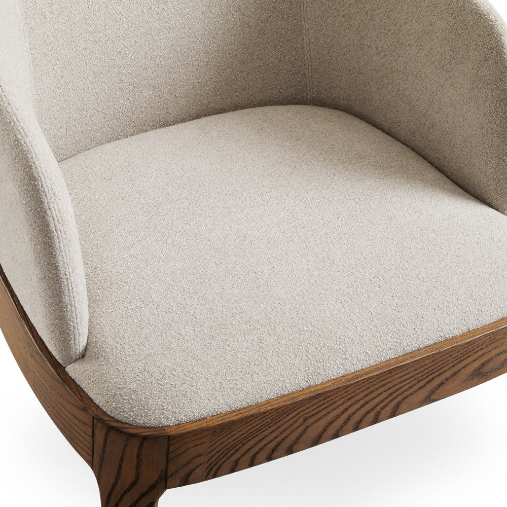 Santana Dining Chair in Light Grey - Ella and Ross Furniture