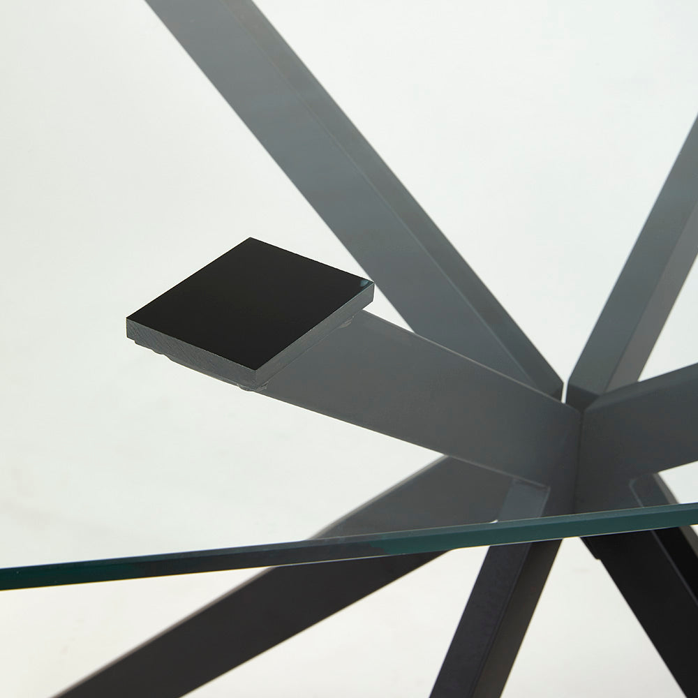Atlas Black Dining Table - Ella and Ross Furniture