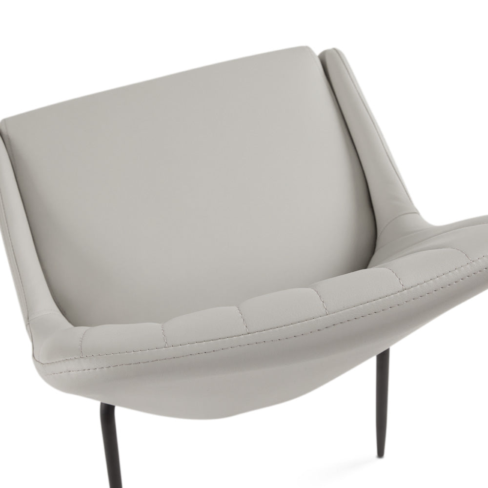 Avari Black Metal Dining Chair