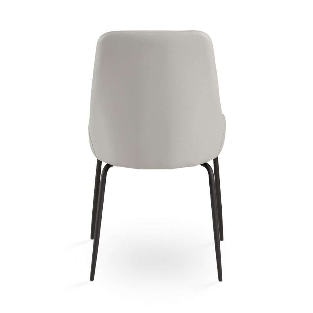 Avari Black Metal Dining Chair