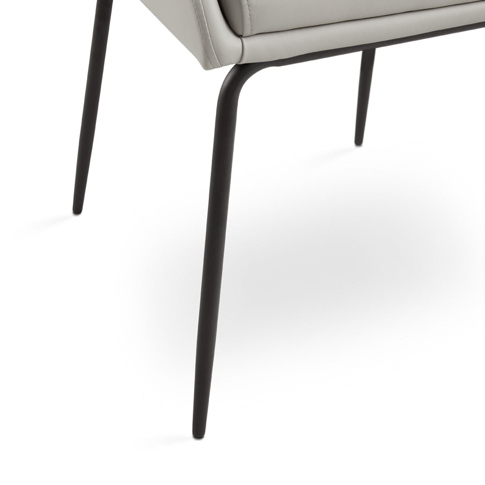 Avari Black Metal Dining Chair
