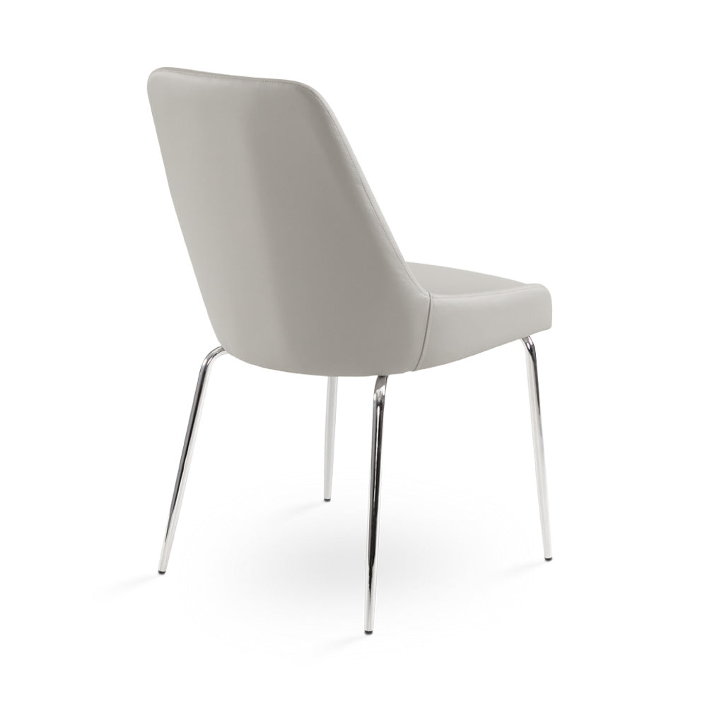 Avari Dining Chair - Silver - Ella and Ross Furniture
