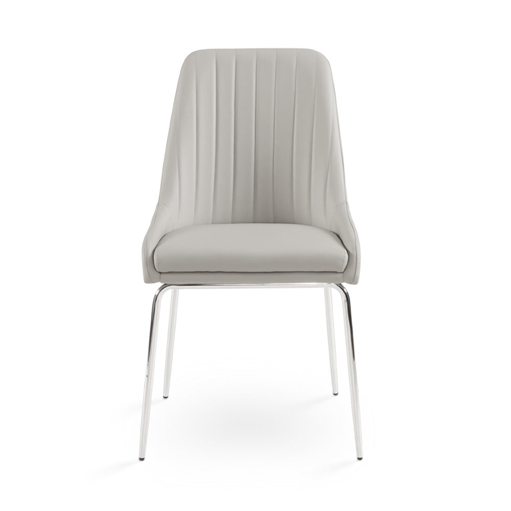 Avari Dining Chair - Silver - Ella and Ross Furniture