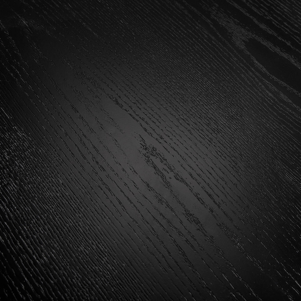 Black Veneer Dining Table - Ella and Ross Furniture