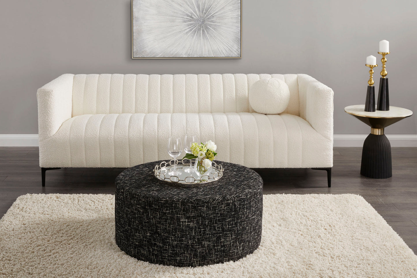 Meeko Boucle Sofa - Ella and Ross Furniture