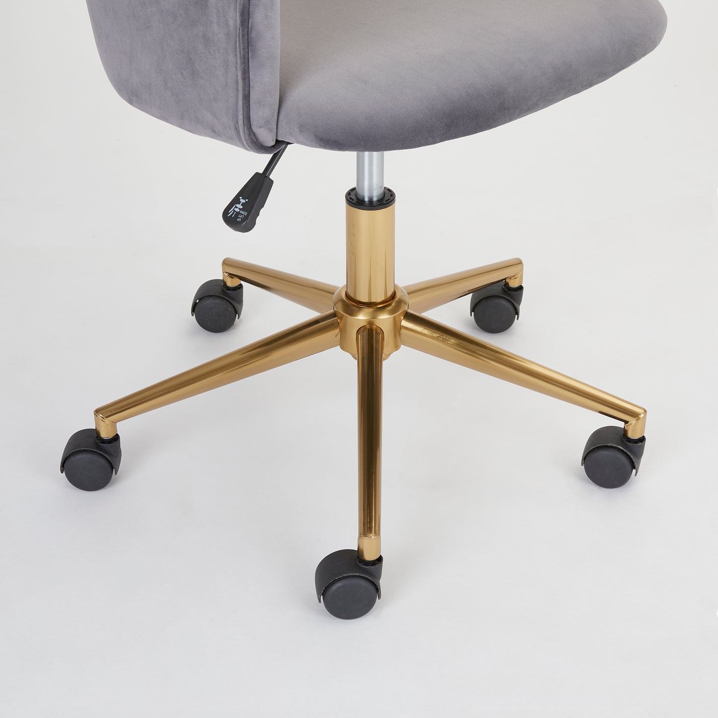 Charlie Office Chair - Gold - Ella and Ross Furniture