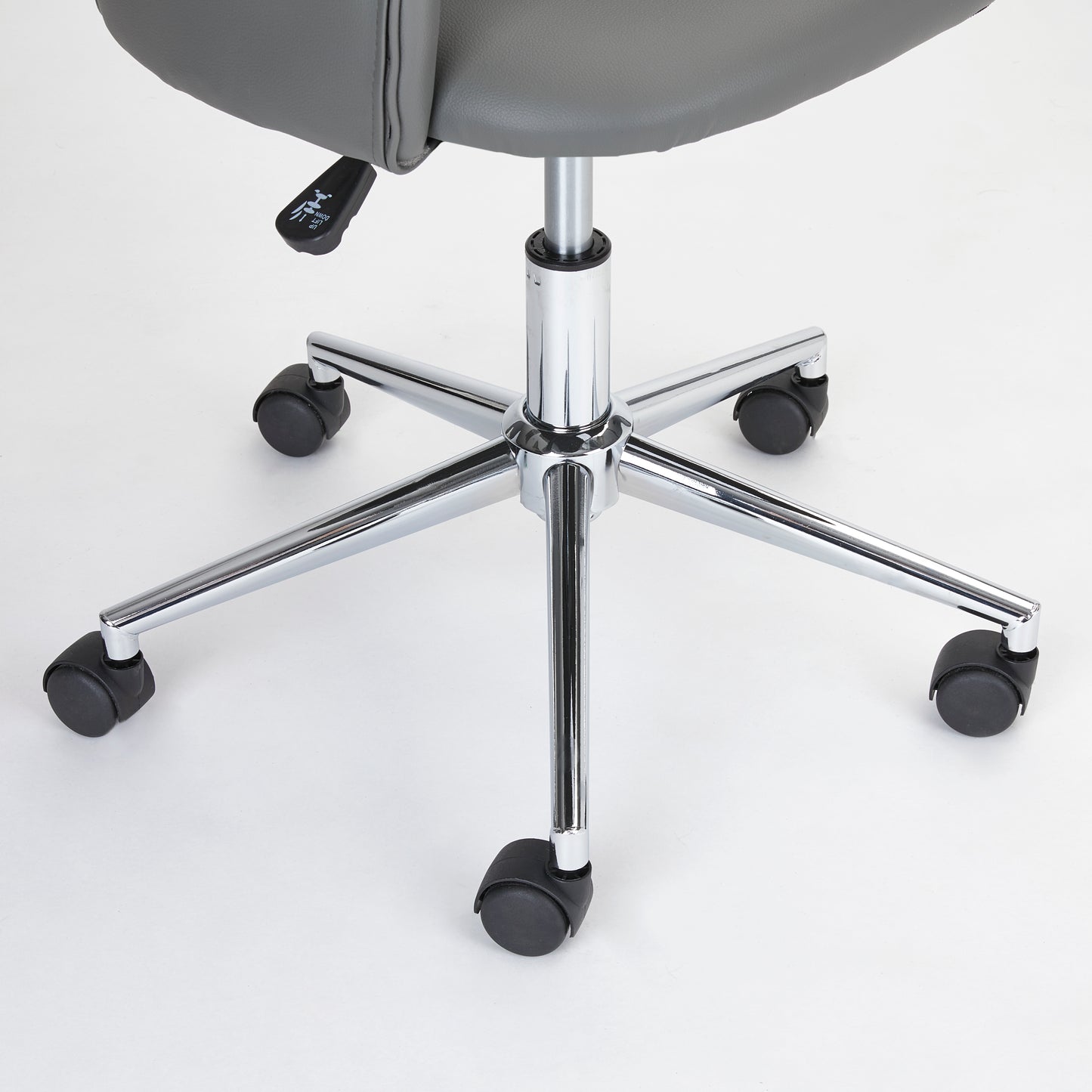 Charlie Office Chair - Silver - Ella and Ross Furniture