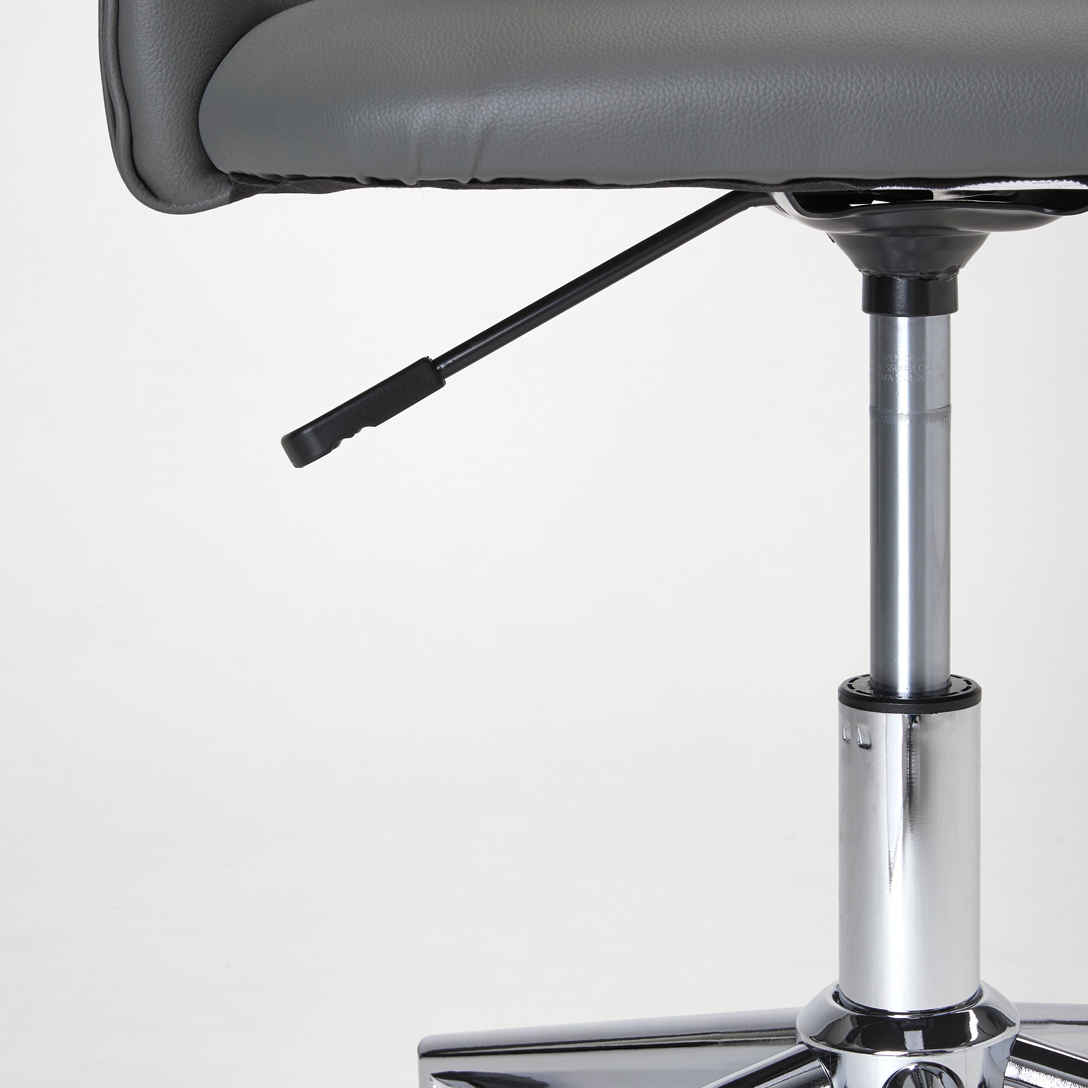 Charlie Office Chair - Silver - Ella and Ross Furniture