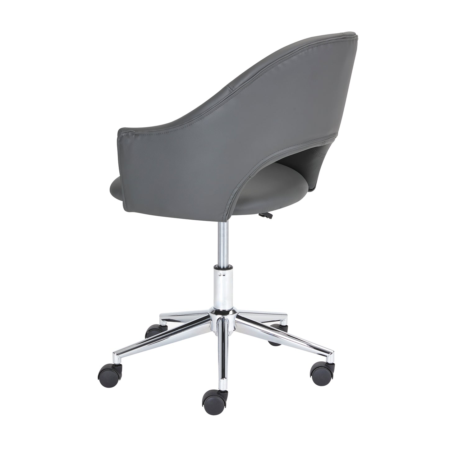 Charlie Office Chair - Silver - Ella and Ross Furniture