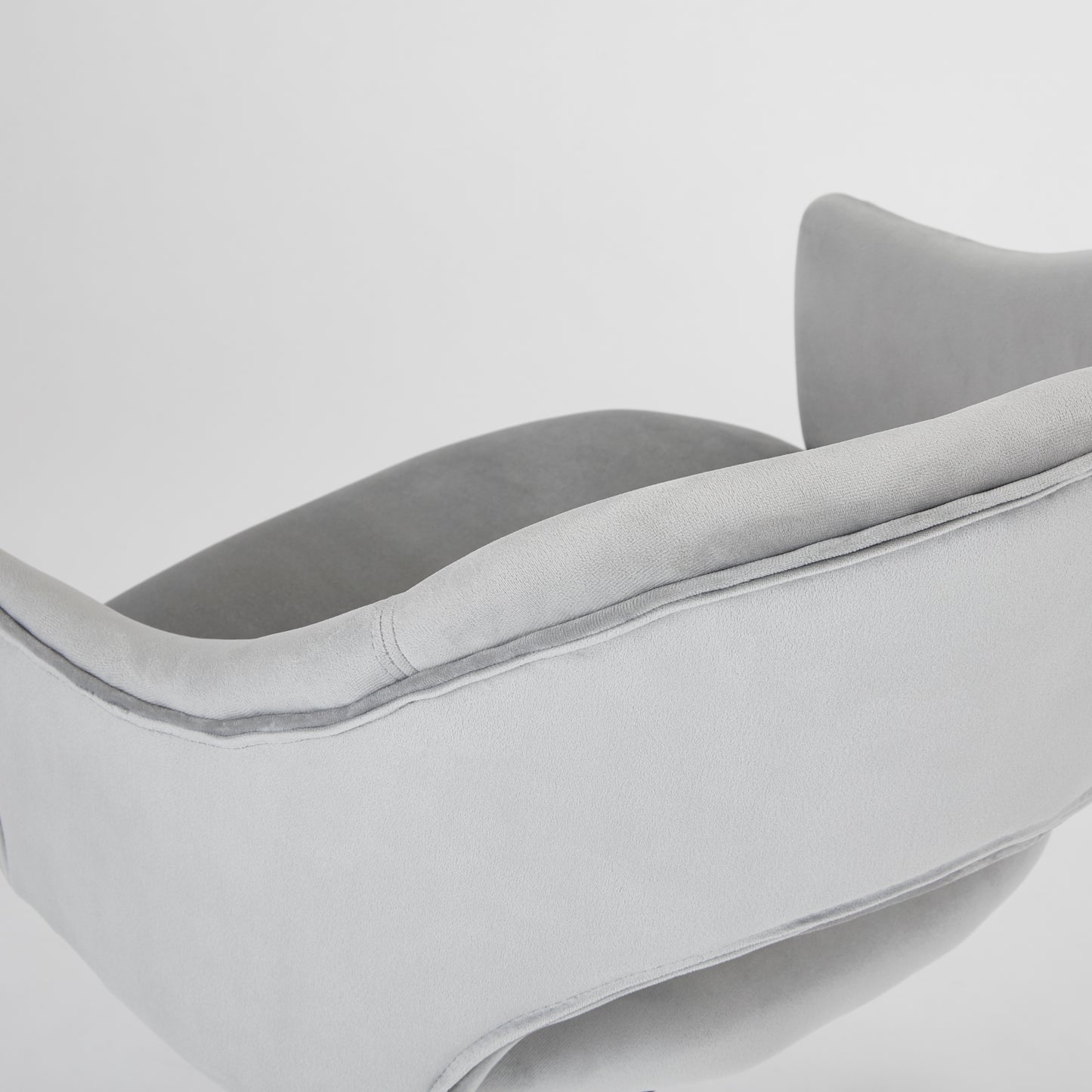 Charlie Office Chair - Silver - Ella and Ross Furniture