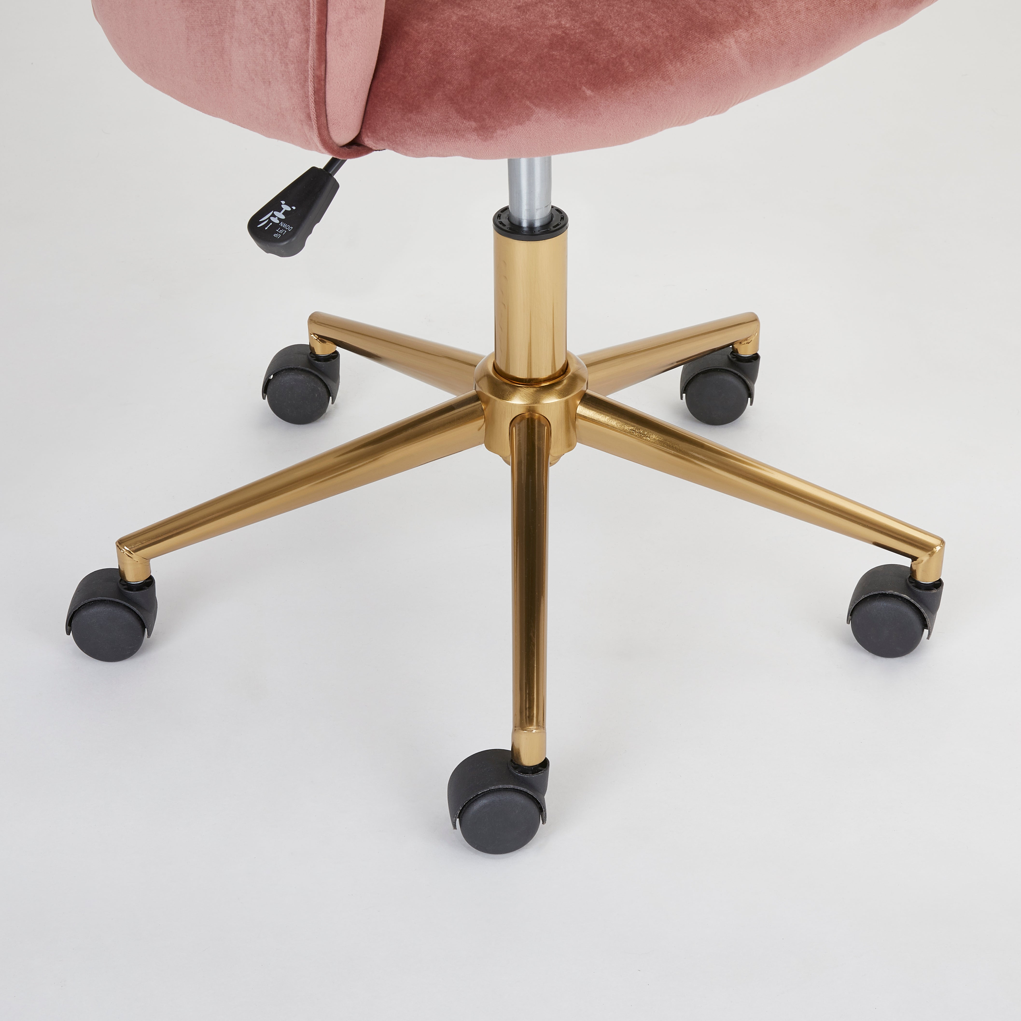 Charlie Office Chair - Gold - Ella and Ross Furniture
