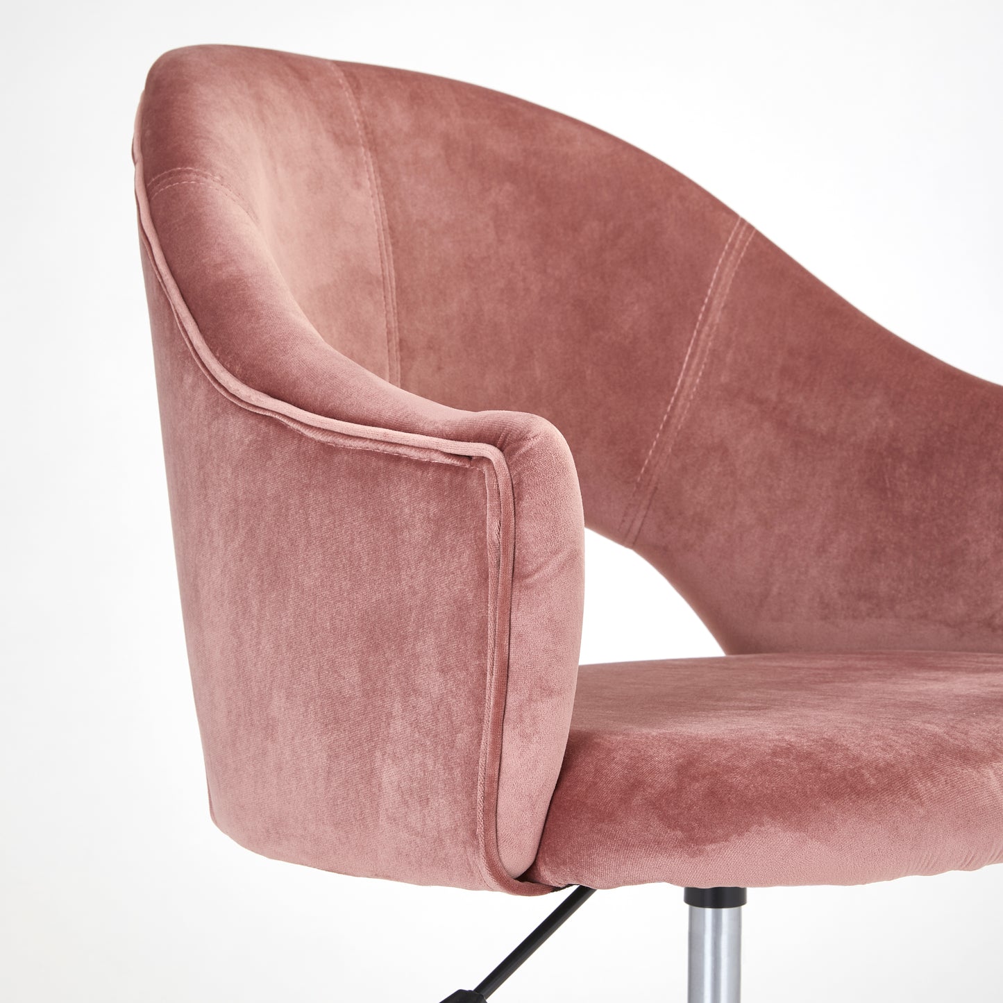 Charlie Office Chair - Gold - Ella and Ross Furniture