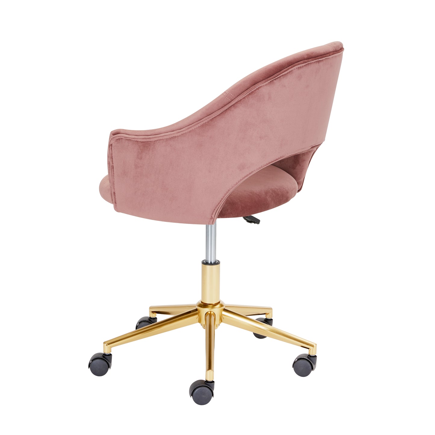 Charlie Office Chair - Gold - Ella and Ross Furniture