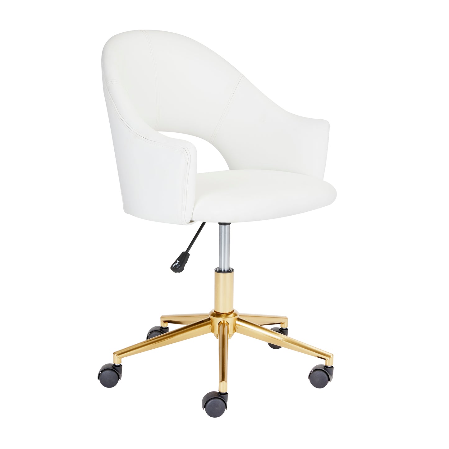 Charlie Office Chair - Gold - Ella and Ross Furniture