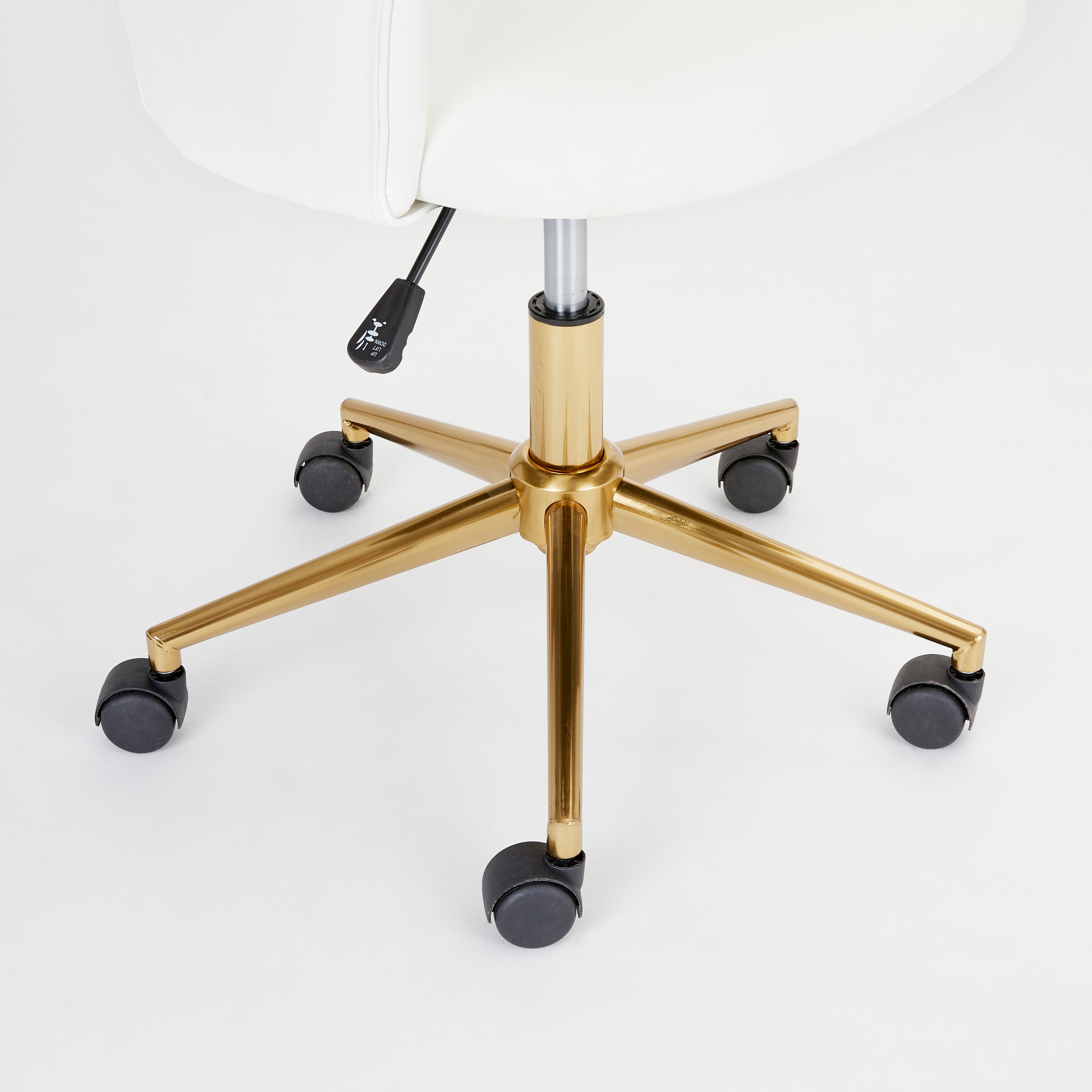 Charlie Office Chair - Gold - Ella and Ross Furniture