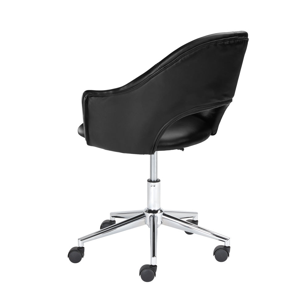 Charlie Office Chair - Silver - Ella and Ross Furniture