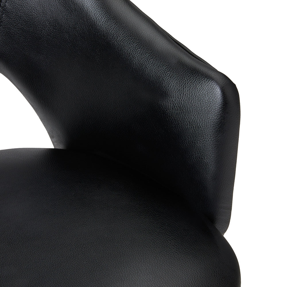 Charlie Office Chair - Silver - Ella and Ross Furniture