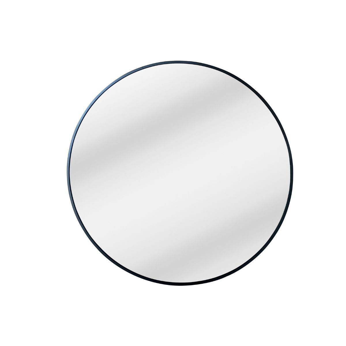 Charlotte Round Wall Mirror: Black Frame - Ella and Ross Furniture