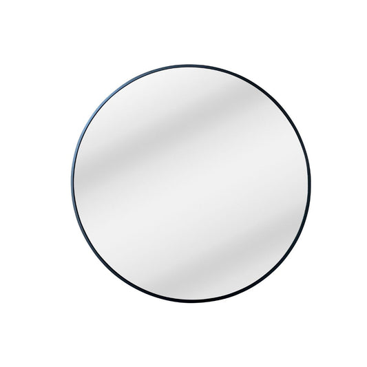 Charlotte Round Wall Mirror: Black Frame - Ella and Ross Furniture