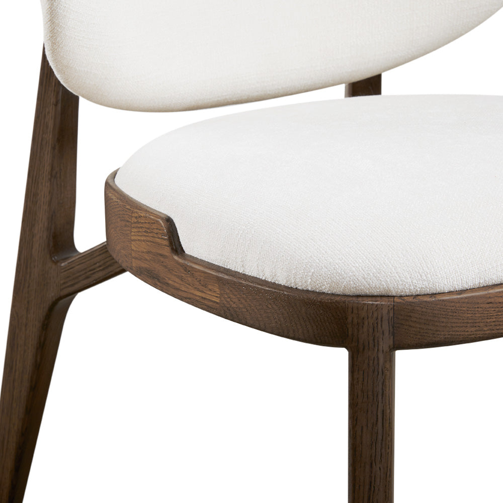 Daphne Dining Chair in Beige - Ella and Ross Furniture