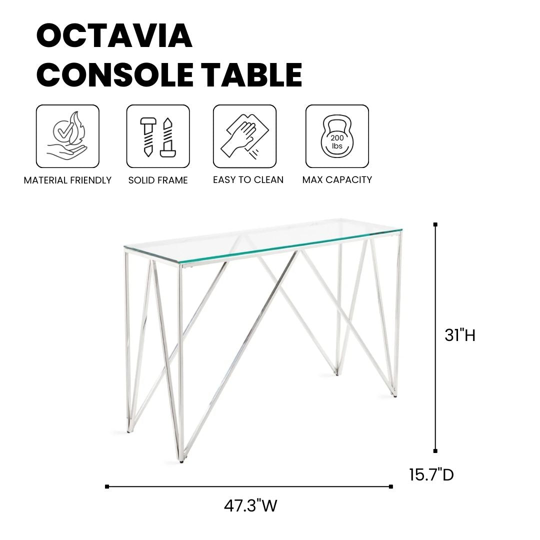 Octavia Console Table - Ella and Ross Furniture