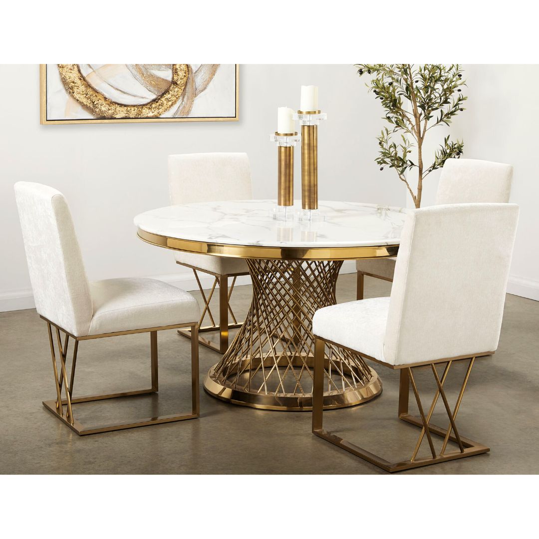 5 Pc Olivia Dining Table Set - Ella and Ross Furniture