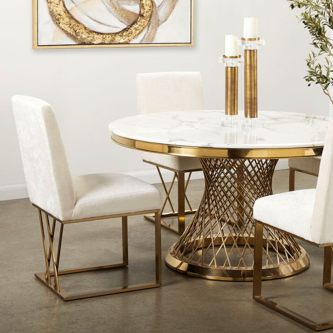 5 Pc Olivia Dining Table Set - Ella and Ross Furniture