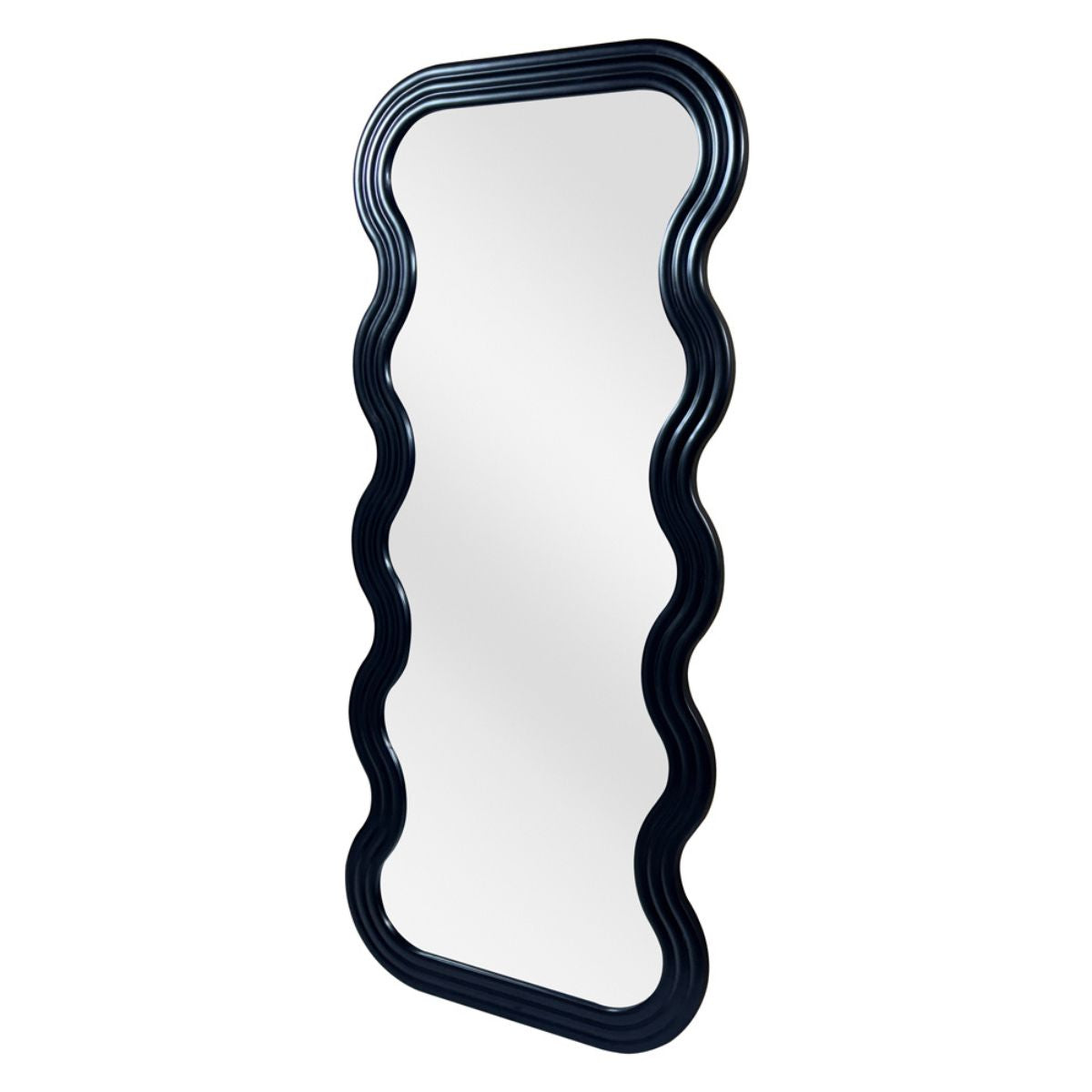 Elara Floor Mirror – Matte Black - Ella and Ross Furniture