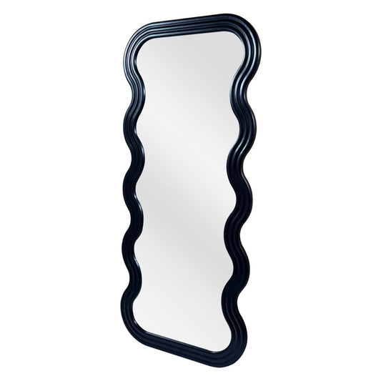 Elara Floor Mirror – Matte Black - Ella and Ross Furniture
