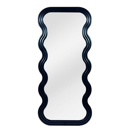 Elara Floor Mirror – Matte Black - Ella and Ross Furniture