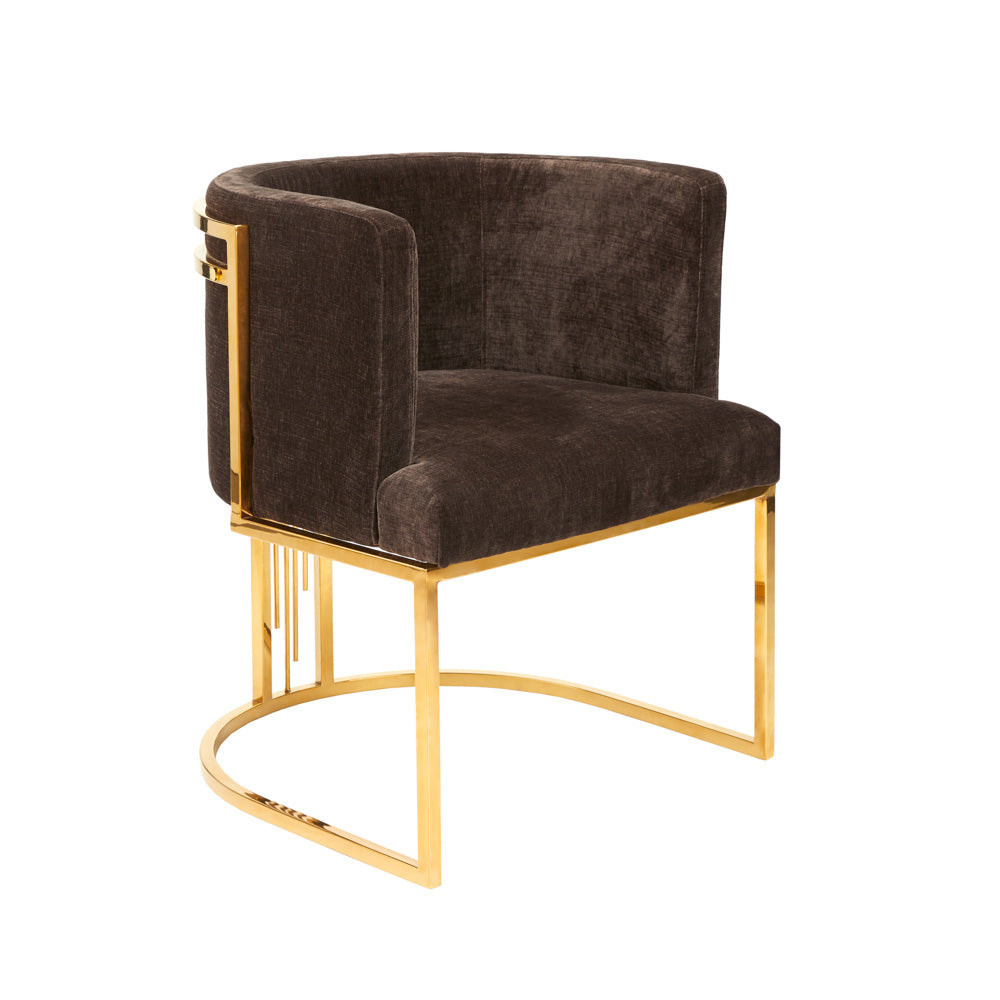 Elliot Accent Chair - Gold - Ella and Ross Furniture