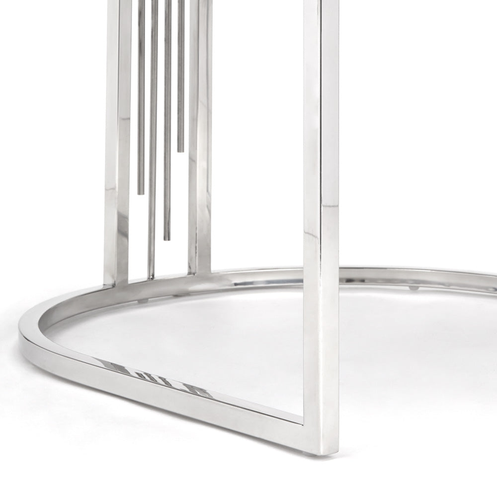 Elliot Accent Chair - Silver - Ella and Ross Furniture