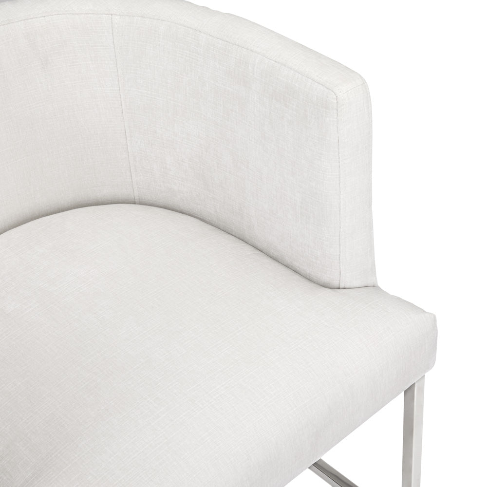 Elliot Accent Chair - Silver - Ella and Ross Furniture