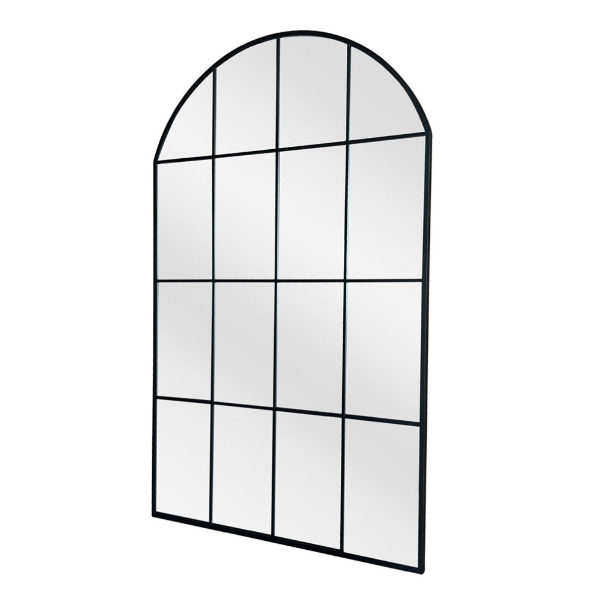 Evelyn Floor Mirror: Black Frame - Ella and Ross Furniture
