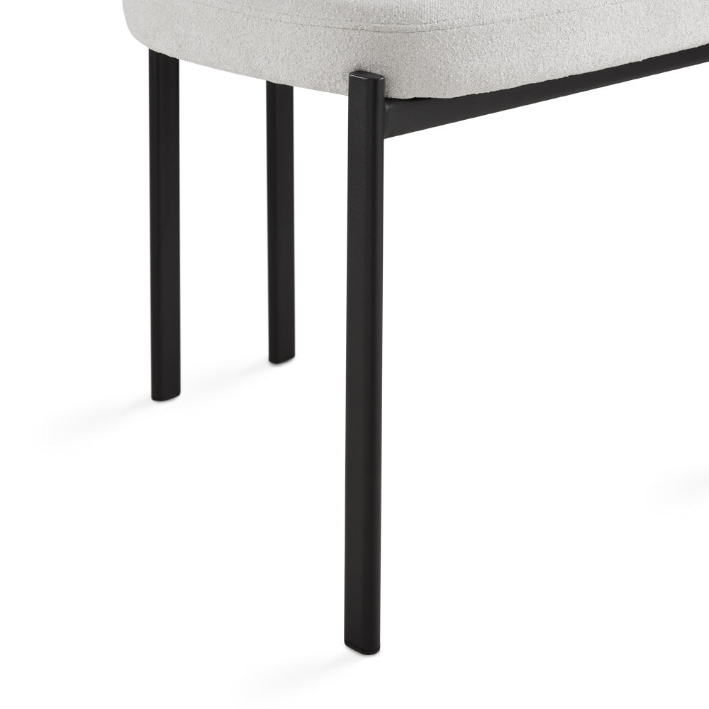 Ezra Dining Chair in Grey - Ella and Ross Furniture