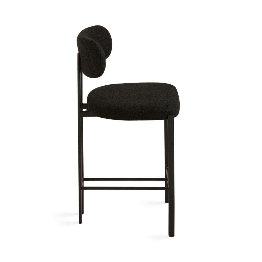 Ezra Counter Chair in Black - Ella and Ross Furniture