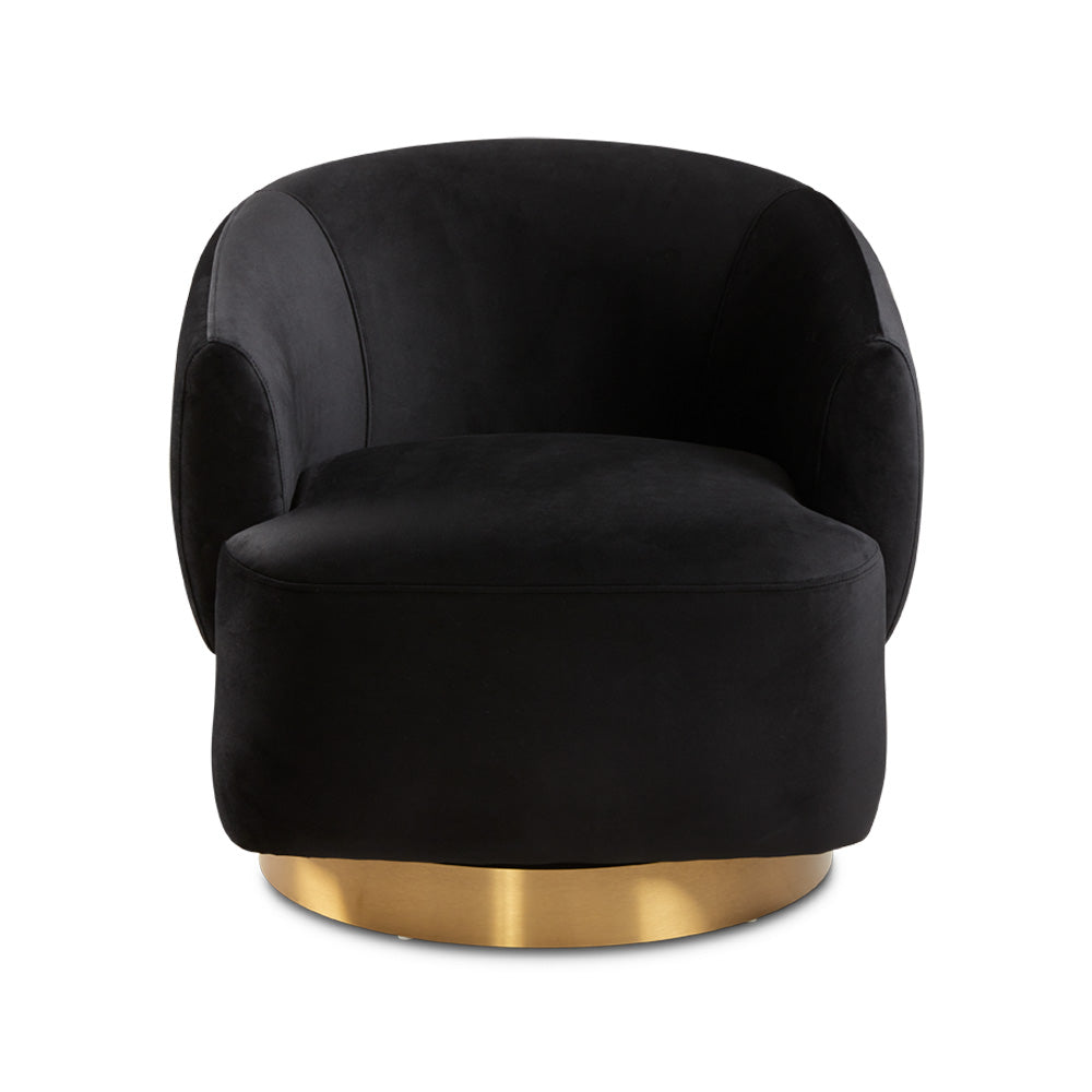 Hana Swivel Accent Chair - Ella and Ross Furniture