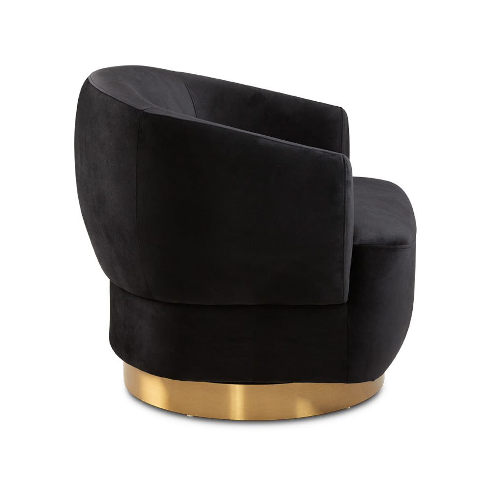Hana Swivel Accent Chair - Ella and Ross Furniture