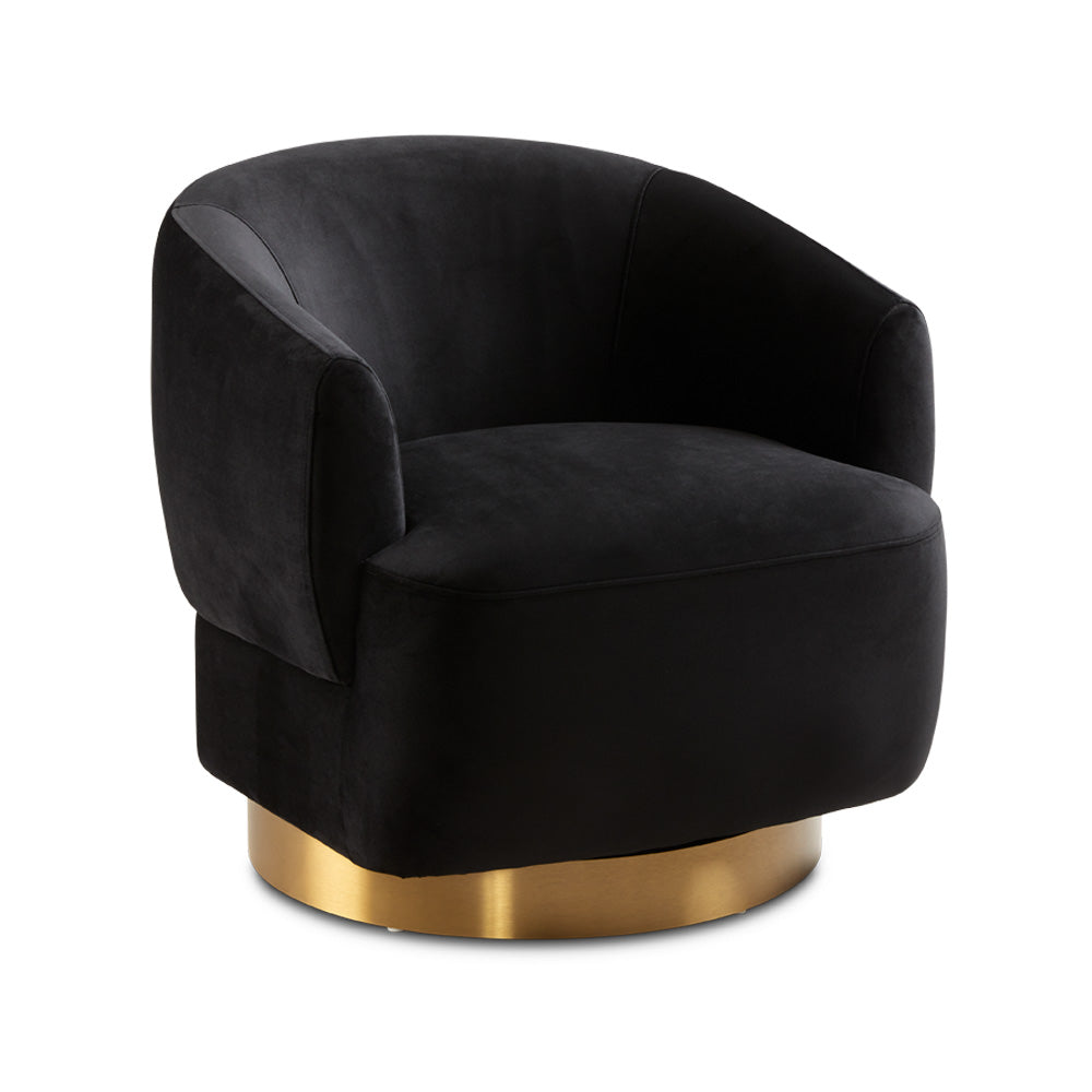 Hana Swivel Accent Chair - Ella and Ross Furniture
