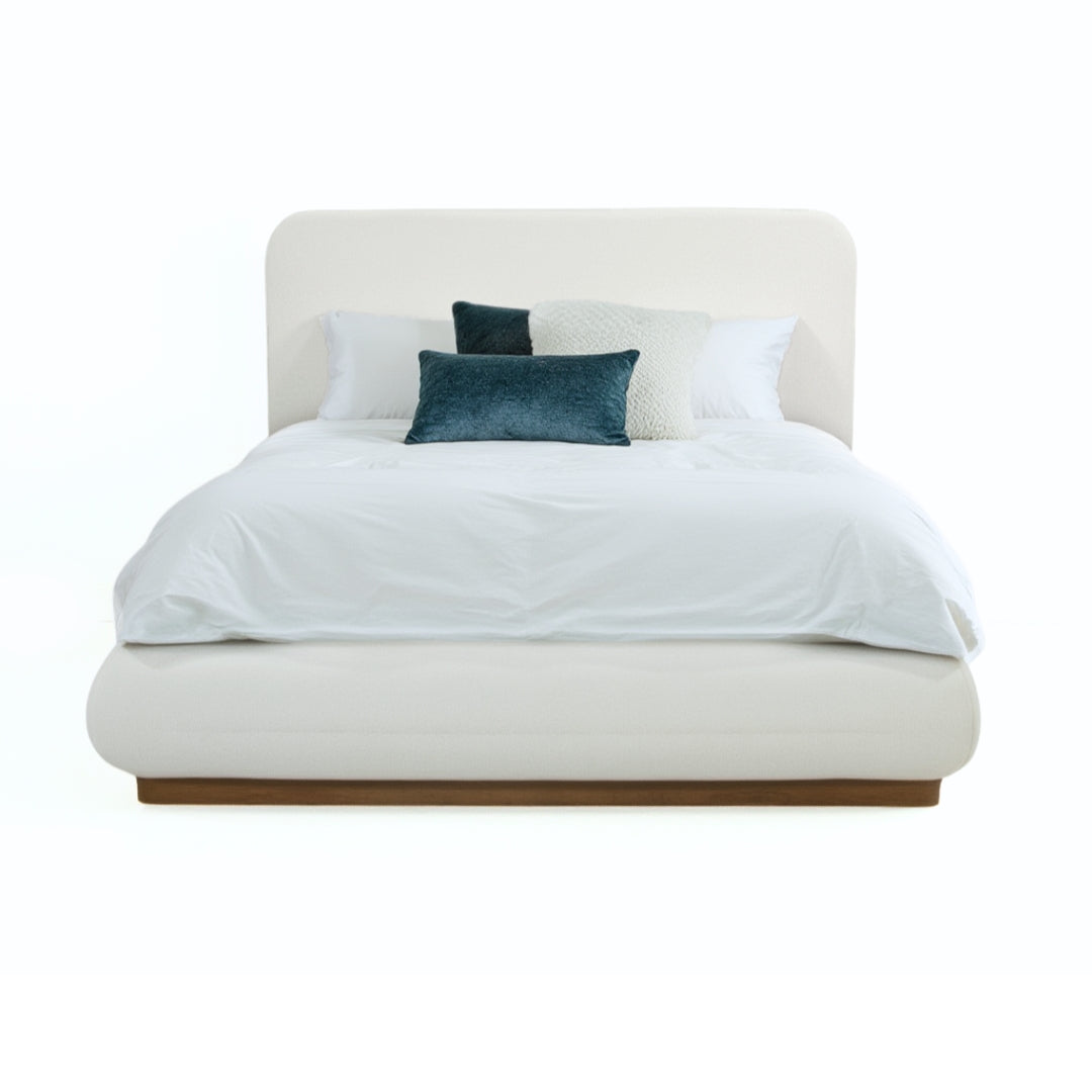 Hayden Queen Bed – Greige - Ella and Ross Furniture