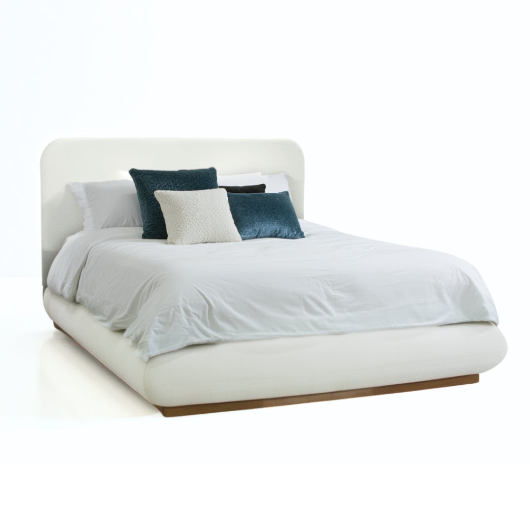Hayden Queen Bed – Greige - Ella and Ross Furniture