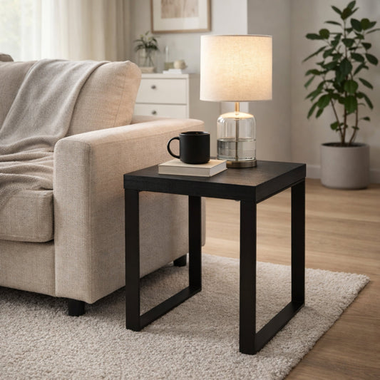 Hudson Wood End Table - Ella and Ross Furniture
