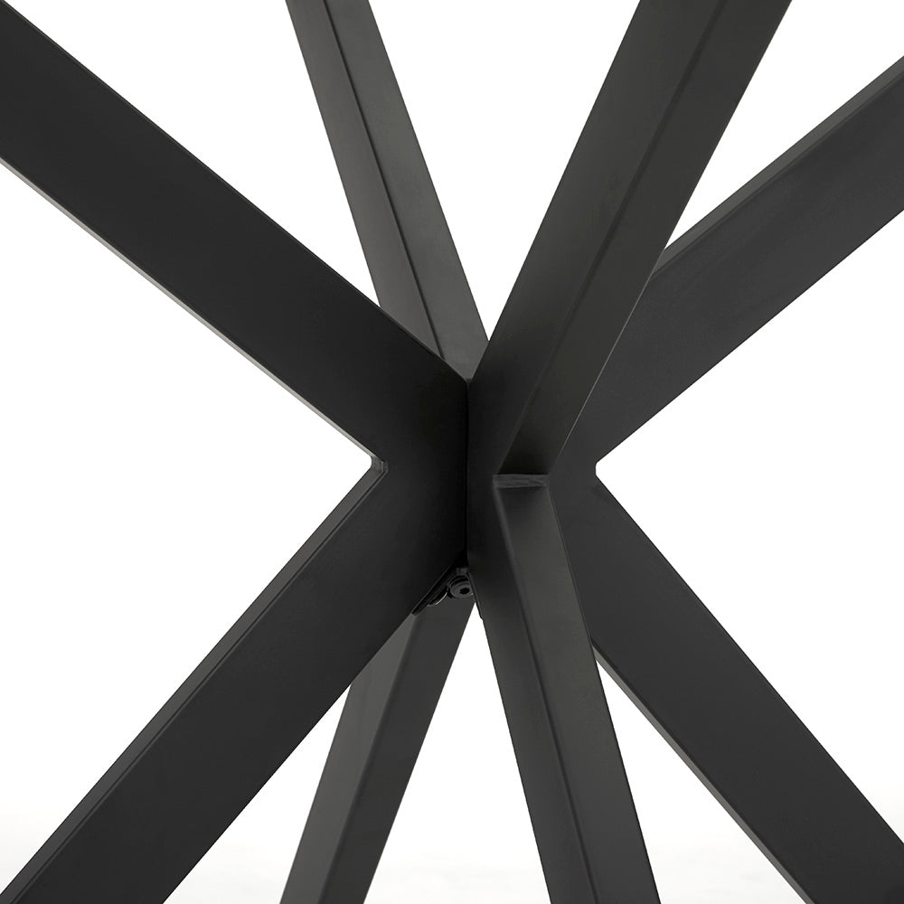 Ivanna Black Dining Table - Ella and Ross Furniture