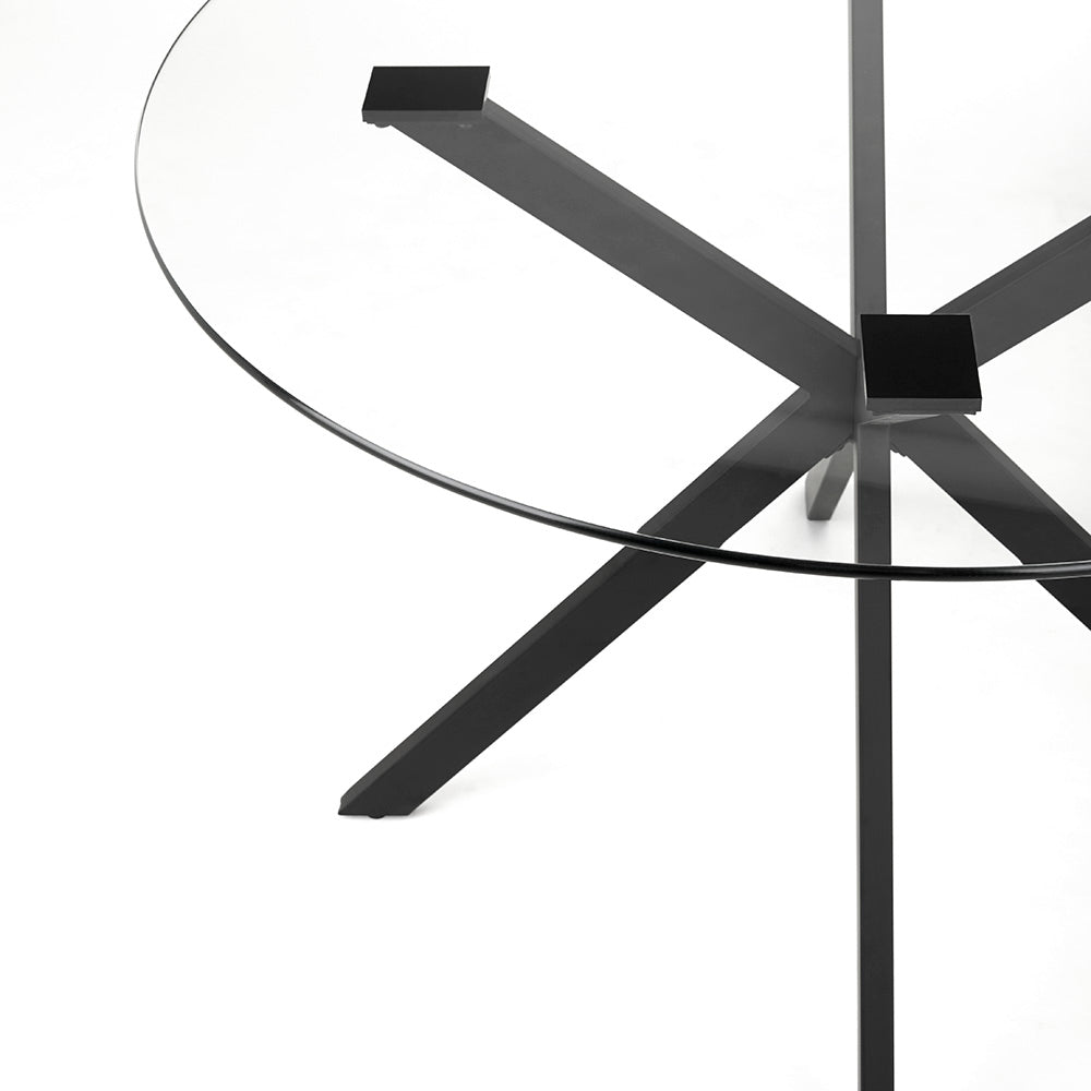 Ivanna Black Dining Table - Ella and Ross Furniture