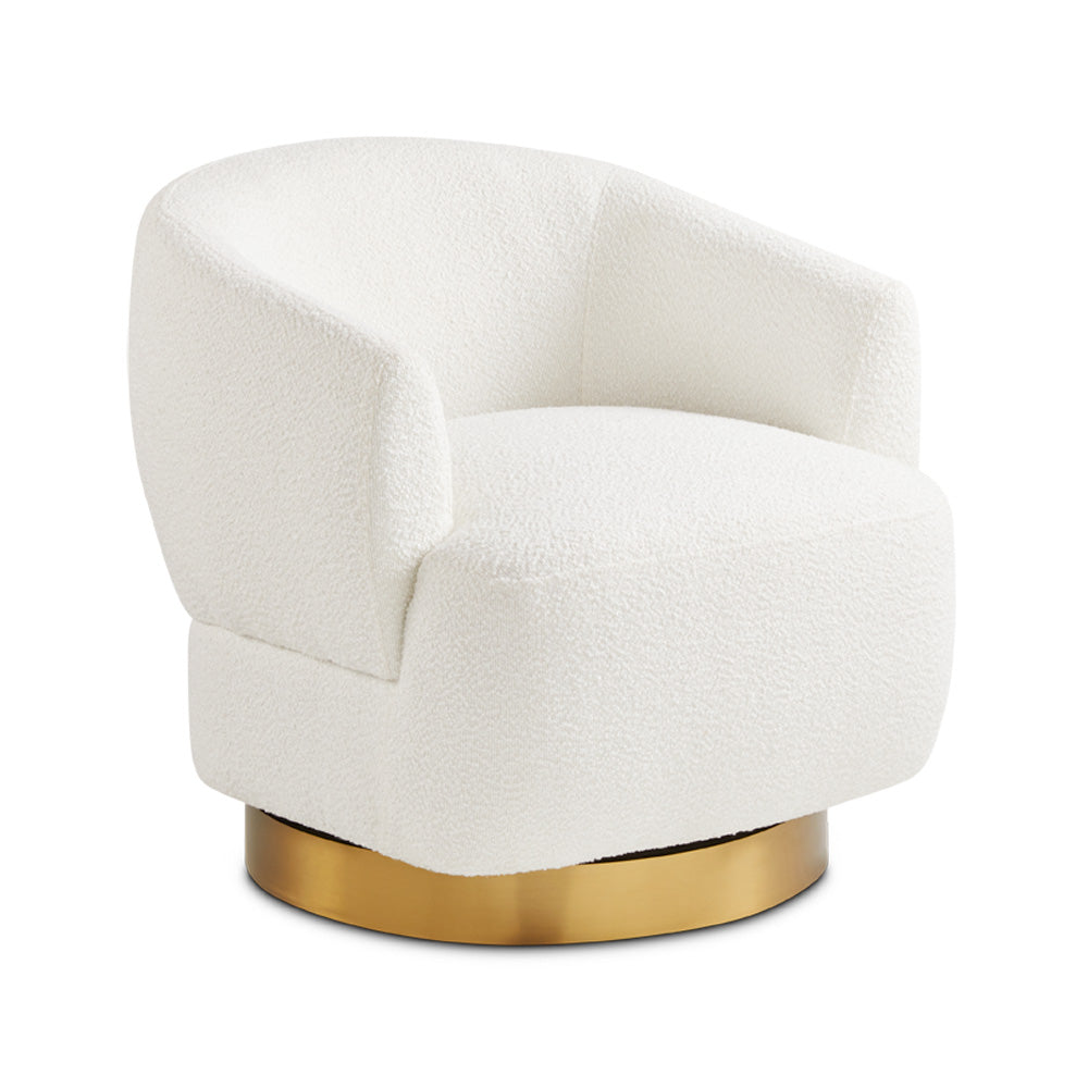Hana Swivel Accent Chair - Ella and Ross Furniture